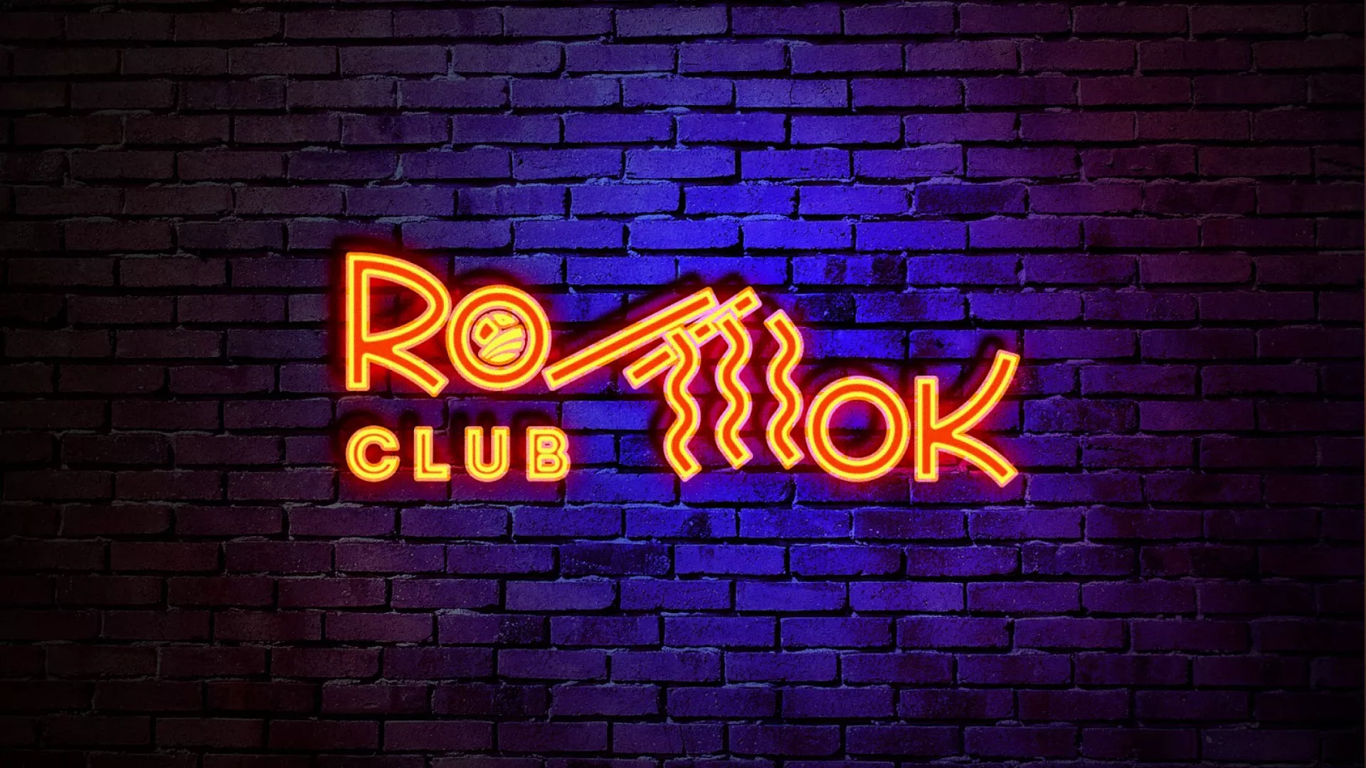Разработка интерьерной вывески суши-бара «Roll Wok Club» в Беломорске